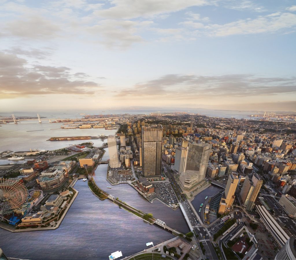 馬車道 駅直結 北仲タワーの文化 商業施設は Kitanaka Brick White Fact Stock ファクトストック